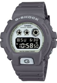 Zegarek sportowy G-SHOCK Casio G-Shock DW-6900HD-8ER 200m szary. Kolor: szary. Styl: sportowy