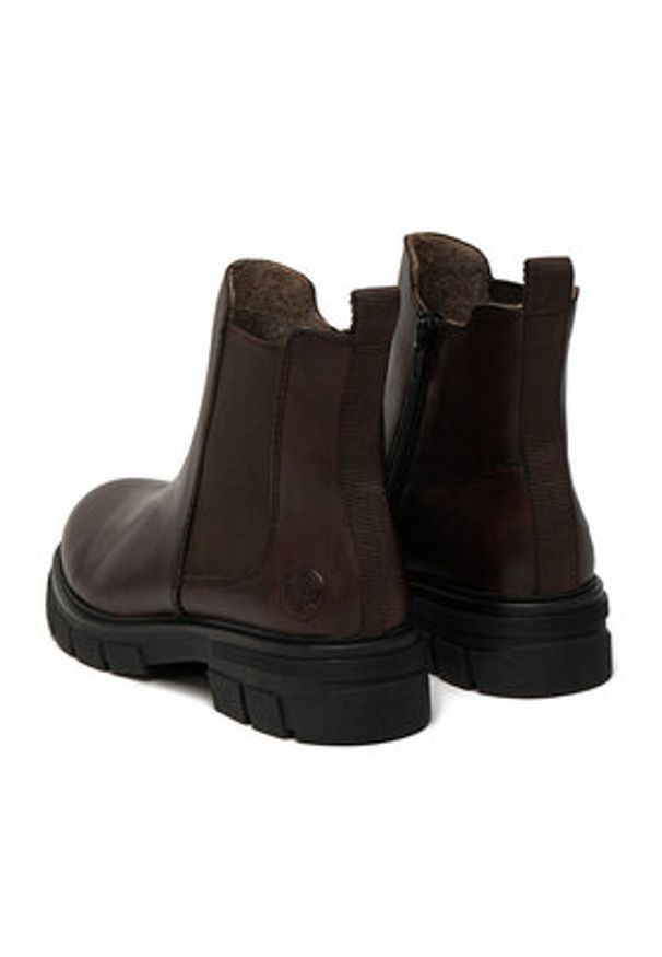 Rieker Sztyblety Z9150-25 Brązowy. Kolor: brązowy. Materiał: skóra