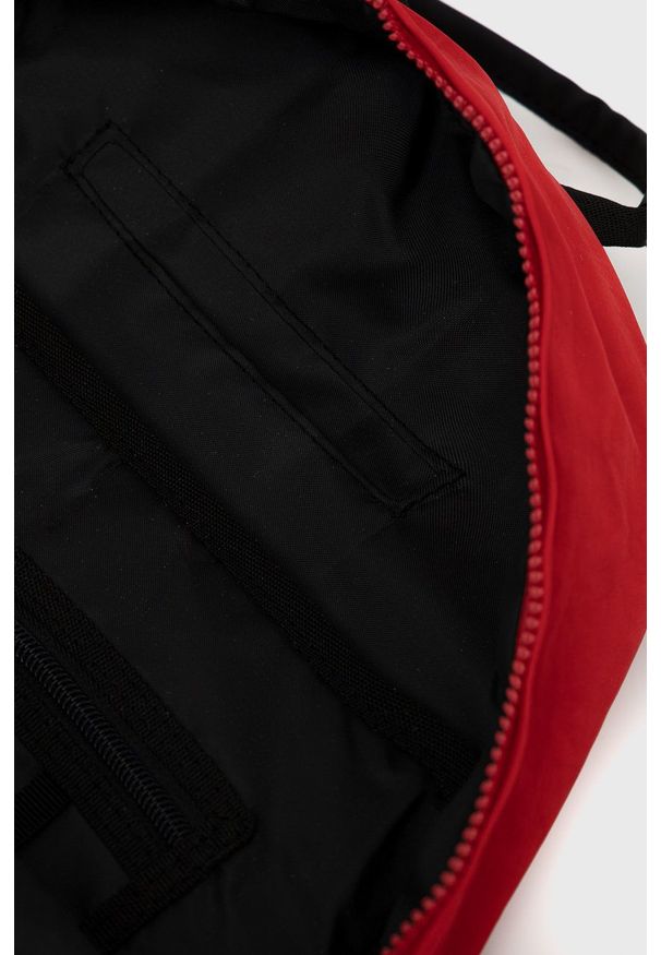 Superdry Plecak męski kolor czerwony duży gładki. Kolor: czerwony. Wzór: gładki