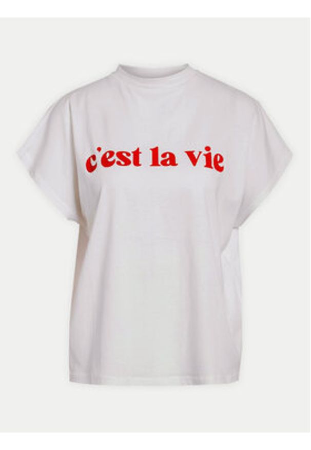 Noisy may - Noisy May T-Shirt 27030827 Biały Oversize. Kolor: biały. Materiał: bawełna