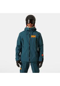 Kurtka narciarska Helly Hansen Sogn Shell 2.0. Kolor: zielony. Sezon: zima. Sport: narciarstwo #1
