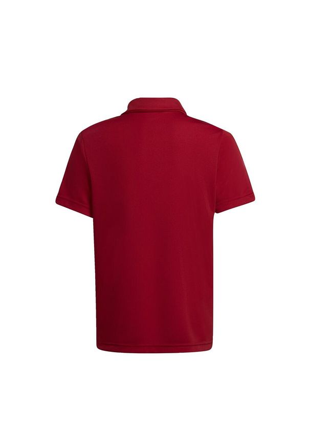 Adidas - Koszulka polo piłkarska dla dzieci adidas Entrada 22 Polo. Typ kołnierza: polo. Kolor: czerwony. Sport: piłka nożna
