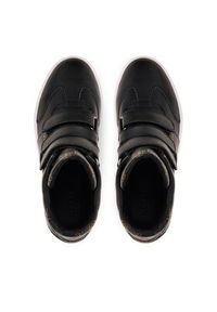 Guess Sneakersy Moira FL7MOR FAL12 Czarny. Kolor: czarny. Materiał: skóra