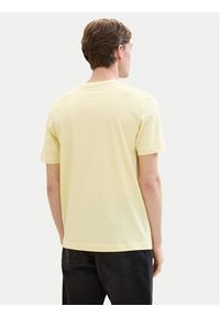 Tom Tailor T-Shirt 1037735 Żółty Regular Fit. Kolor: żółty. Materiał: bawełna