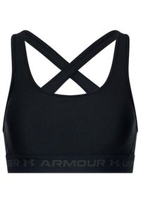 Under Armour Biustonosz sportowy Crossback 1361034 Czarny. Kolor: czarny. Materiał: syntetyk #3