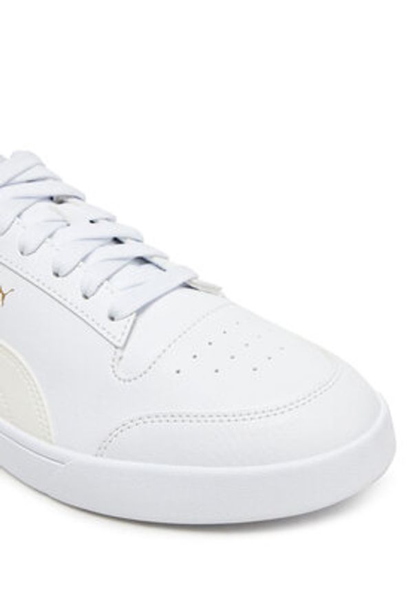 Puma Sneakersy Shuffle 309668 37 Biały. Kolor: biały. Materiał: skóra