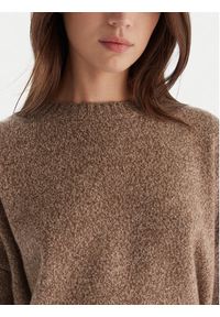 Weekend Max Mara Sweter Sibari 2525366152 Brązowy Relaxed Fit. Kolor: brązowy. Materiał: wełna #5