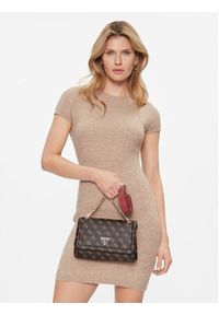 Guess Torebka Noelle (QL) HWQL78 79210 Brązowy. Kolor: brązowy. Materiał: skórzane