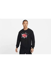 Bluza sportowa męska Nike Air Jordan Essential Statement Fleece Graphic. Kolor: czarny