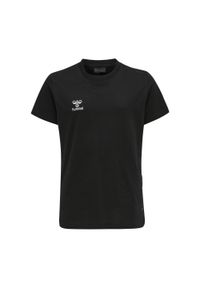 Dziecięca bawełniana koszulka Hummel Move Grid. Kolor: czarny. Materiał: bawełna. Sport: piłka nożna #1