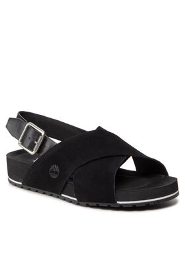 Timberland Sandały Malibu Waves Basic X Trap TB0A41KQ0151 Czarny. Kolor: czarny. Materiał: zamsz, skóra
