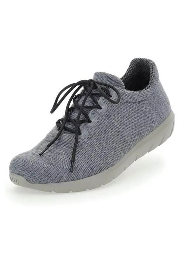 Buty do chodzenia damskie UYN Living Cloud. Kolor: szary. Materiał: wełna. Szerokość cholewki: normalna. Sport: turystyka piesza