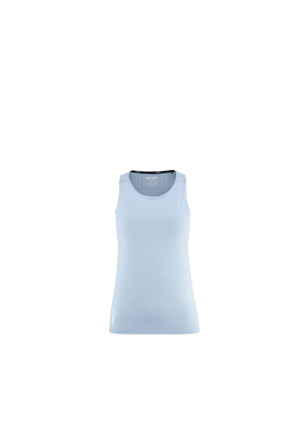 Koszulka tank do biegania damska Millet Intense Pro Light Tank W active fit. Kolor: niebieski. Długość rękawa: bez rękawów. Sezon: lato