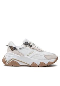 Guess Sneakersy Micola FL7MIC FAL12 Biały. Kolor: biały. Materiał: materiał #1