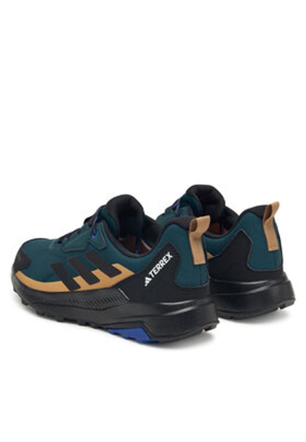 Adidas - adidas Trekkingi Terrex Anylander Rain.Rdy JQ1595 Zielony. Kolor: zielony. Materiał: materiał. Model: Adidas Terrex. Sport: turystyka piesza