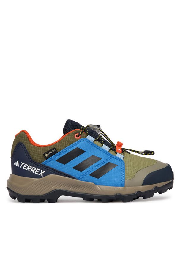 Adidas - adidas Trekkingi Terrex Gore-Tex JR9073 Khaki. Kolor: brązowy. Materiał: materiał. Technologia: Gore-Tex. Model: Adidas Terrex. Sport: turystyka piesza