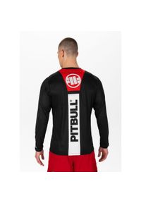 PITBULL - Longsleeve męski Pitbull Mesh Performance Pro plus Hilltop Sports. Kolor: czarny. Materiał: mesh. Długość rękawa: długi rękaw #1