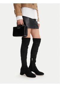 Nine West Kozaki CEO-NOURAN-01 Czarny. Kolor: czarny. Materiał: materiał #1