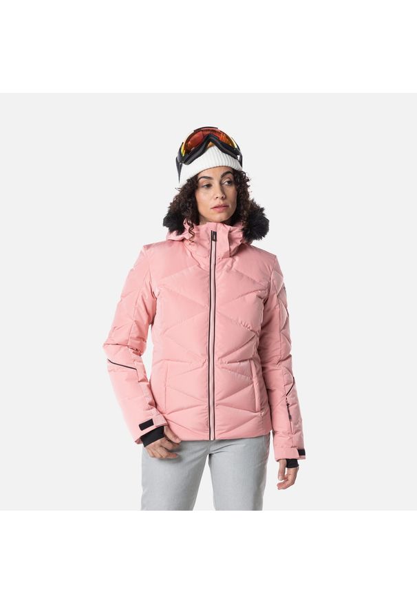 Kurtka narciarska damska Rossignol W Staci Pearly. Kolor: różowy. Sezon: zima. Sport: narciarstwo