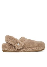 Kapcie Crocs. Kolor: beżowy