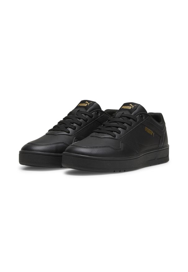 Buty do chodzenia męskie Puma Court Classic. Zapięcie: sznurówki. Kolor: żółty, wielokolorowy, czarny. Materiał: materiał, syntetyk. Szerokość cholewki: normalna. Sport: turystyka piesza