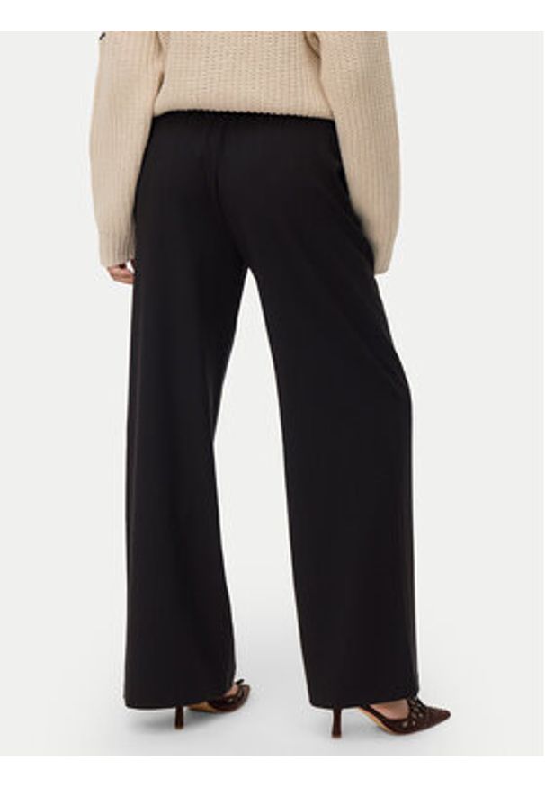 Vero Moda Spodnie materiałowe Milly 10331924 Czarny Wide Leg. Kolor: czarny. Materiał: syntetyk
