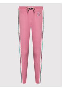 Femi Stories Spodnie dresowe Tricia Różowy Slim Fit. Kolor: różowy. Materiał: bawełna, dresówka #4