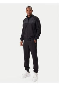 Karl Lagerfeld - KARL LAGERFELD Bluza 705000 561902 Czarny Regular Fit. Typ kołnierza: dekolt w karo. Kolor: czarny. Materiał: syntetyk #4