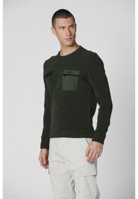 Aeronautica Militare - AERONAUTICA MILITARE Zielony sweter męski, Rozmiar XXL. Kolor: zielony