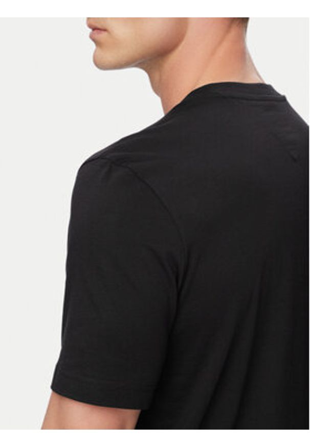 TOMMY HILFIGER - Tommy Hilfiger T-Shirt MW0MW43224 Czarny Regular Fit. Kolor: czarny. Materiał: bawełna