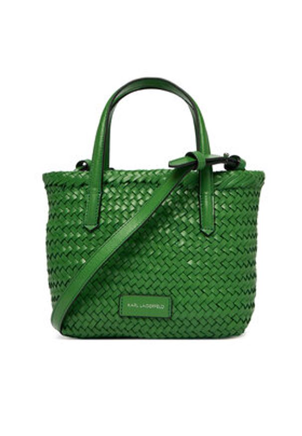 Karl Lagerfeld - KARL LAGERFELD Torebka B2W30224 Zielony. Kolor: zielony. Materiał: skórzane
