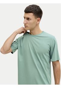 Jack & Jones T-Shirt Oragnic Basic 12156101 Zielony Regular Fit. Kolor: zielony. Materiał: bawełna #3