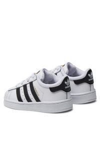Adidas - adidas Buty Superstar El I FU7717 Biały. Kolor: biały. Materiał: skóra. Model: Adidas Superstar #2