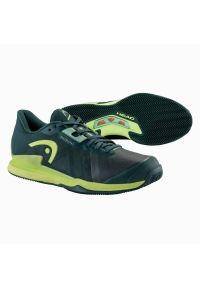 Buty do tenisa męskie Head Sprint Pro 3.5 Clay 27143. Kolor: zielony. Sport: bieganie, tenis