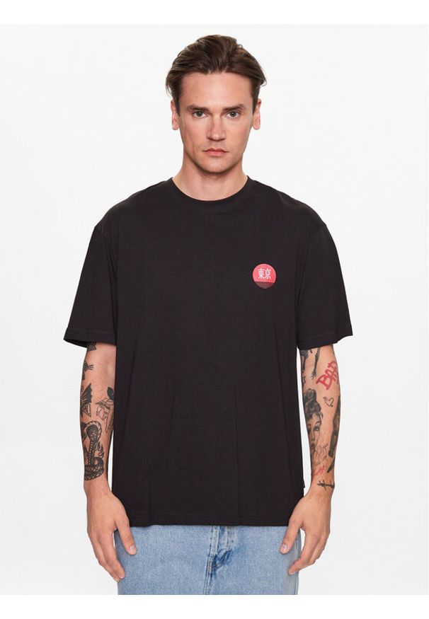 T-Shirt Only & Sons. Kolor: czarny. Materiał: bawełna