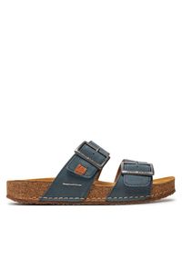 Klapki Josef Seibel. Kolor: niebieski #1