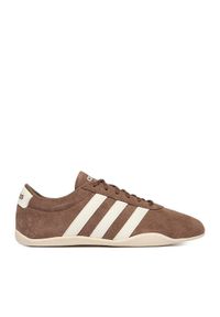 Adidas - adidas Sneakersy C-GRAND COURT LO JQ7226 Brązowy. Kolor: brązowy. Materiał: zamsz, skóra #1