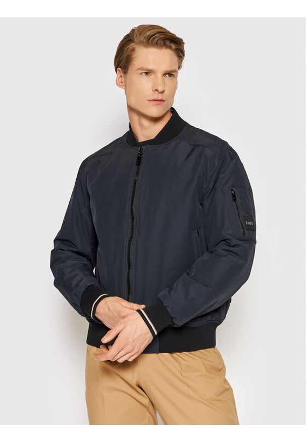 BOSS - Kurtka bomber Boss. Kolor: niebieski