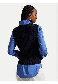 Polo Ralph Lauren Kamizelka 211971882501 Granatowy Slim Fit. Typ kołnierza: polo. Kolor: niebieski. Materiał: bawełna #2