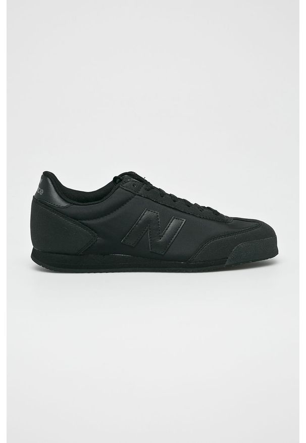 New Balance - Buty. Nosek buta: okrągły. Zapięcie: sznurówki. Kolor: czarny. Materiał: syntetyk, materiał, guma. Szerokość cholewki: normalna