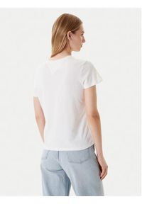 Tommy Jeans T-Shirt Essential DW0DW21404 Biały Regular Fit. Kolor: biały. Materiał: bawełna #4