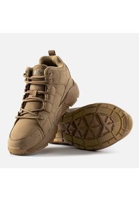 Brązowe sneakersy Lee Cooper LCJ-23-31-3067M. Nosek buta: okrągły. Kolor: brązowy. Materiał: guma #2