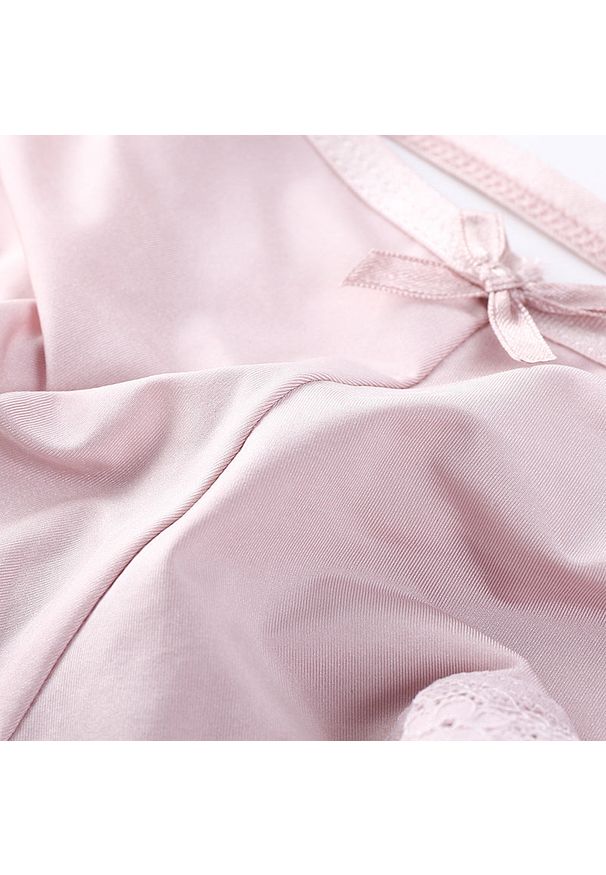 Intica - Majtki z koronką i wycięciem na specjalne okazje Kantha. Kolor: niebieski. Materiał: koronka. Wzór: koronka