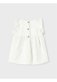 Name it - NAME IT Sukienka 13214227 Biały Regular Fit. Kolor: biały. Materiał: bawełna #1