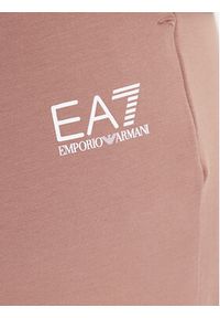 EA7 Emporio Armani Dres 7W000115 AF13135 U6108 Brązowy Regular Fit. Kolor: brązowy. Materiał: bawełna #3