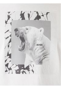 BOSS T-Shirt Lupo 50554615 Biały Regular Fit. Kolor: biały. Materiał: bawełna #4