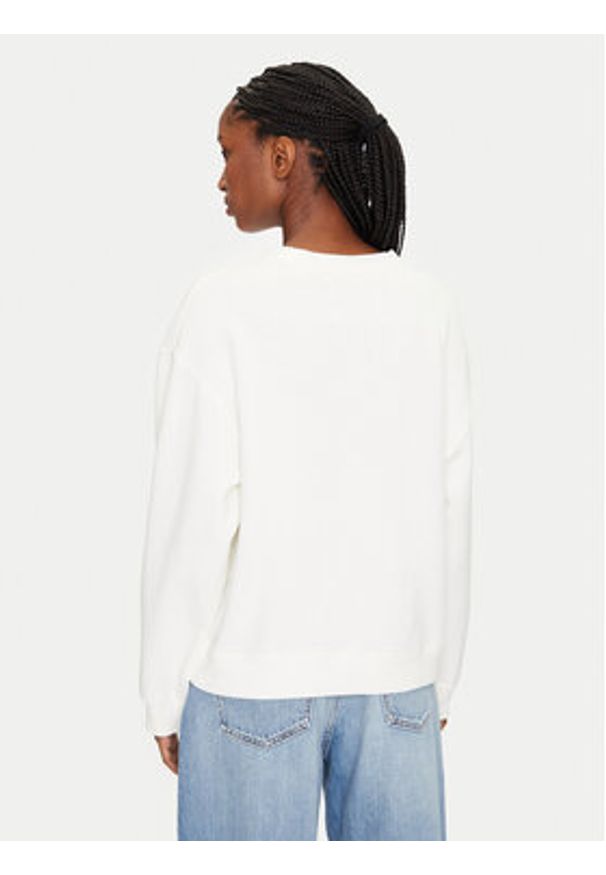 GANT - Gant Bluza 4200577 Biały Regular Fit. Kolor: biały. Materiał: bawełna
