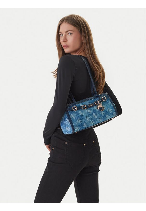 Guess Torebka Dovie HWDG99 09080 Niebieski. Kolor: niebieski