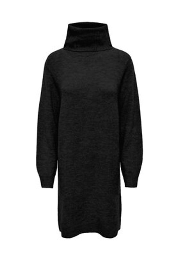 JDY Sukienka dzianinowa 15265240 Czarny Regular Fit. Kolor: czarny. Materiał: syntetyk