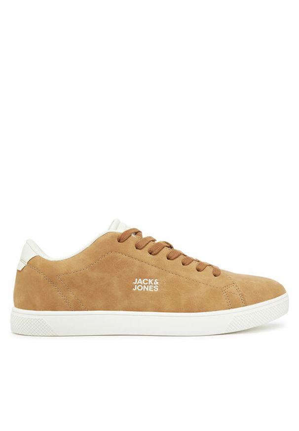 Jack & Jones - Jack&Jones Sneakersy 12203642 Beżowy. Kolor: beżowy. Materiał: skóra